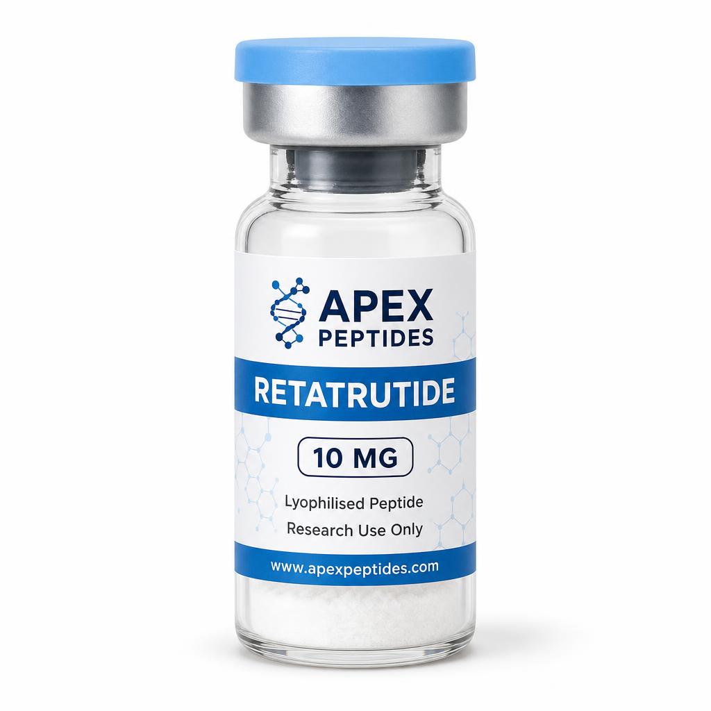 Retatrutide branded Apex PEPTIDES research vial