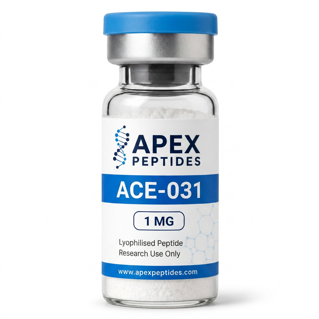 ACE-031 1mg branded Apex PEPTIDES research vial