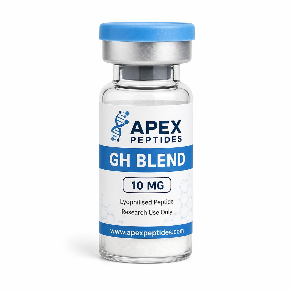 GH Secretagogue Blend branded Apex PEPTIDES research vial
