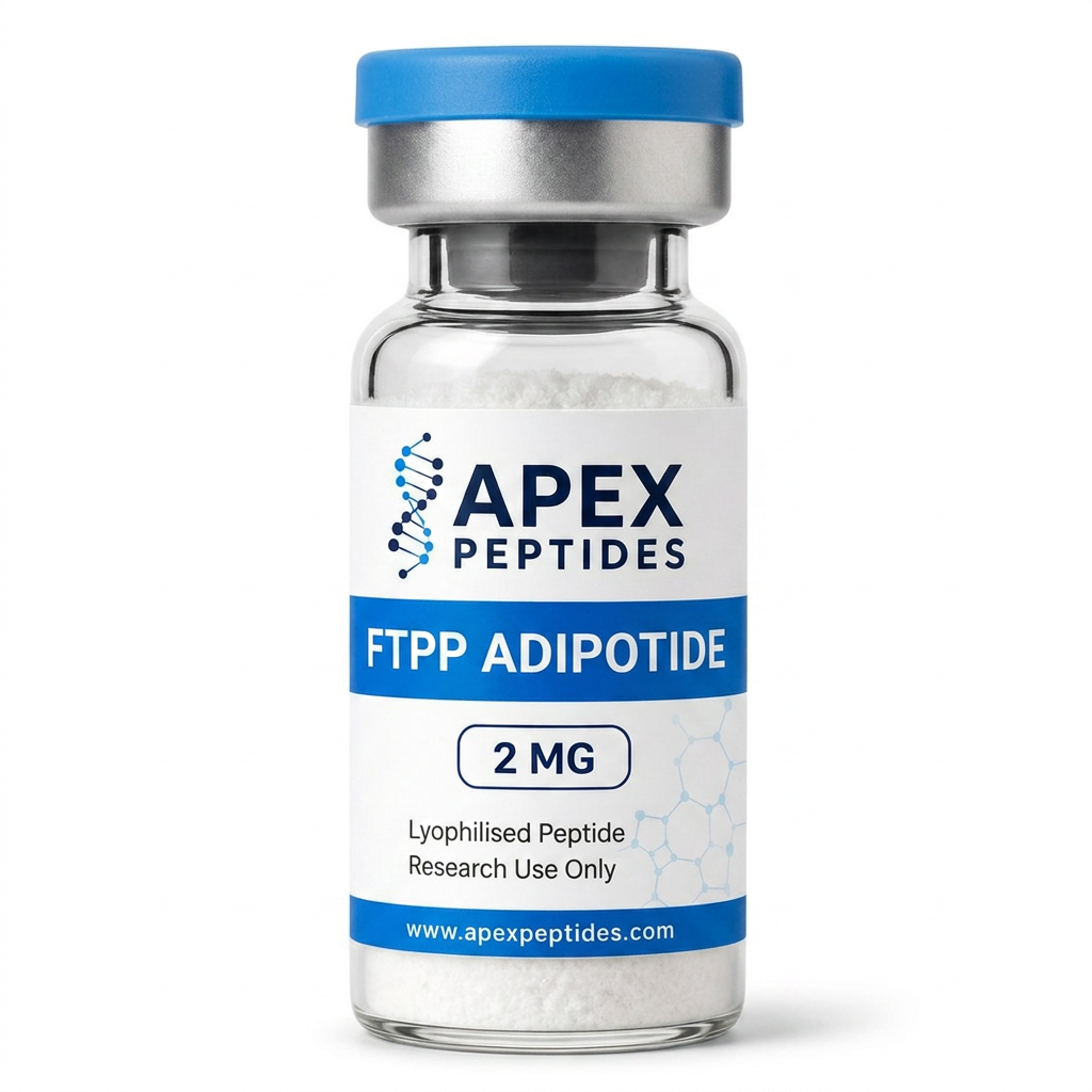 FTPP Adipotide 2mg branded Apex PEPTIDES research vial