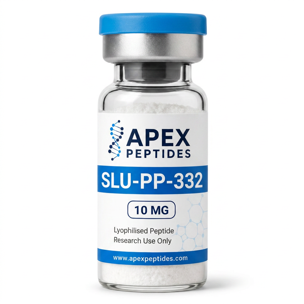 SLU-PP-332 10mg branded Apex PEPTIDES research vial