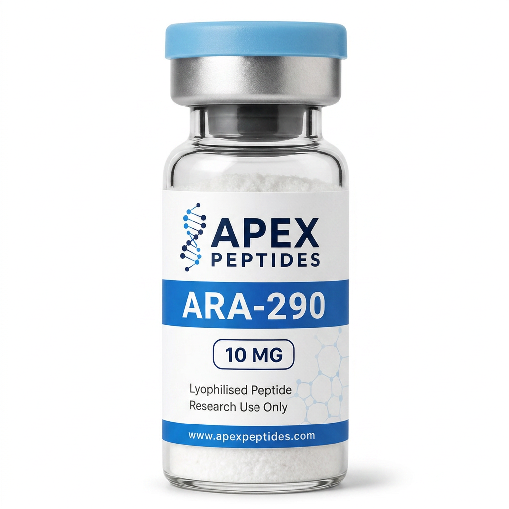 ARA-290 10mg branded Apex PEPTIDES research vial